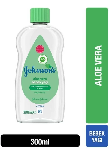 Johnson’s Aloe Vera Bebek Yağı 300ml