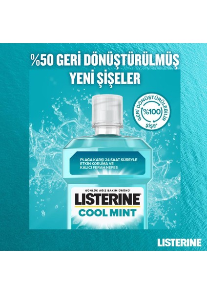 Cool Mint Ağız Bakım Suyu 250 ml x3