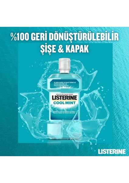 Cool Mint Ağız Bakım Suyu 250 ml x3
