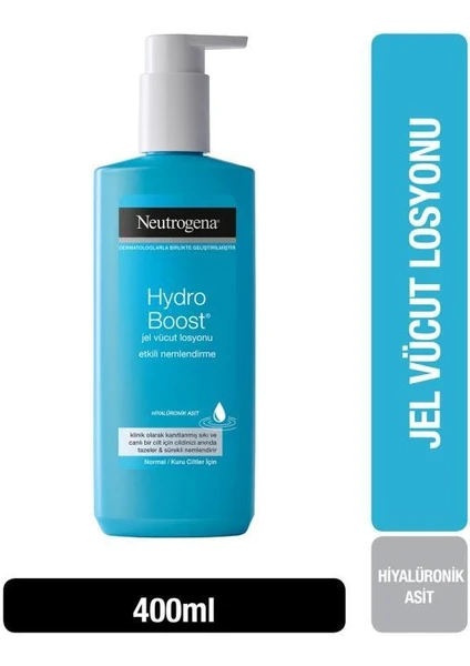 neutrogena hydro boost jel krem vücut losyonu 400 ml