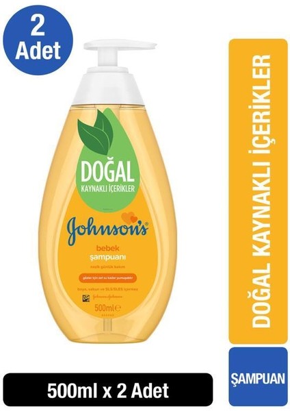 Johnson's Şampuan 500 ml X2