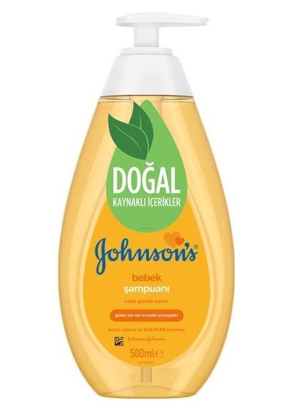 Johnson's Şampuan 500 ml X2