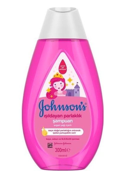 Johnson's Işıldayan Parlaklık Serisi Şampuan 300 ml X2