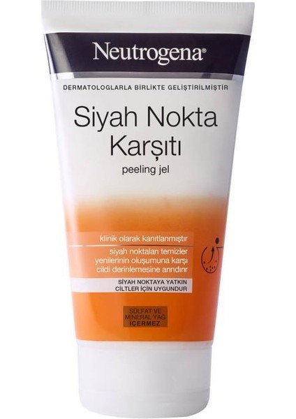 Siyah Nokta Karşıtı Peeling Jel 150 ml