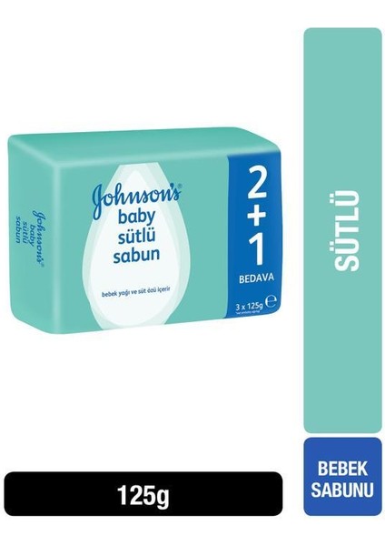 Sütlü Bebek Sabunu 4x100 g