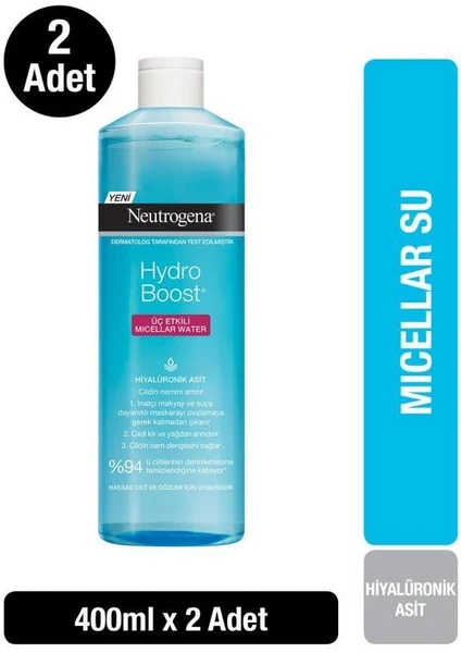 Hydro Boost Micellar Water 400 ml x2