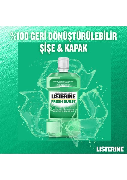 Fresh Burst Ağız Bakım Suyu 250 ml x2