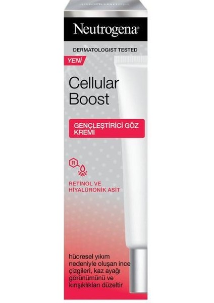 Cellular Boost Göz Kremi 15Ml indirimleri
