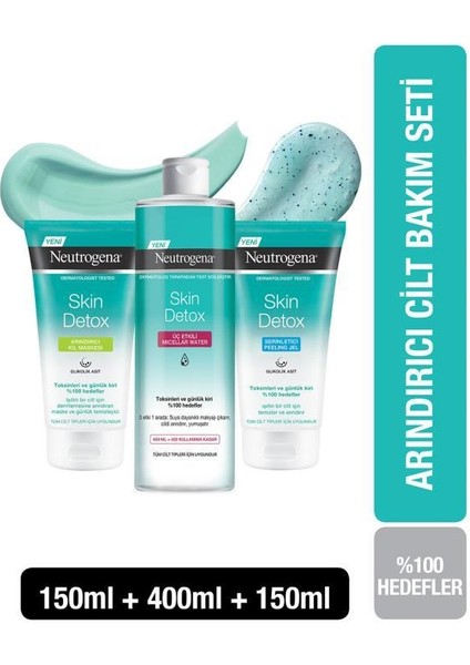 Arındırıcı Cilt Bakım Seti
