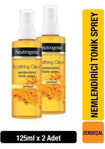 Soothing Clear Tonik 125 ml x 2 Adet