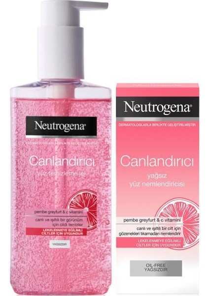 Canlandırıcı Temizleme Jeli 200 ml+ Nemlendirici 50 ml