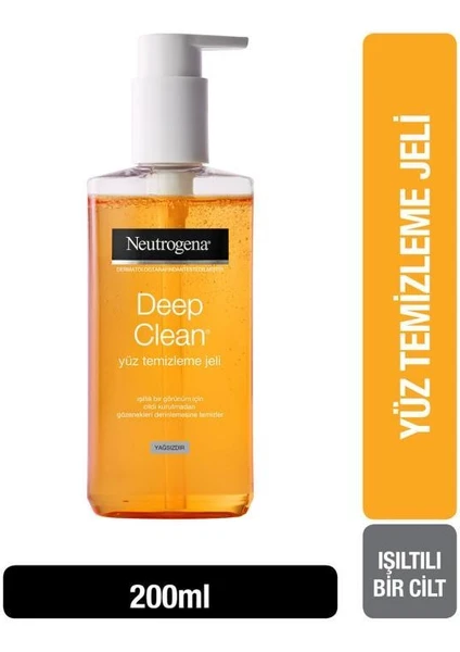 Deep Clean Yüz Temizleme Jeli 200 Ml