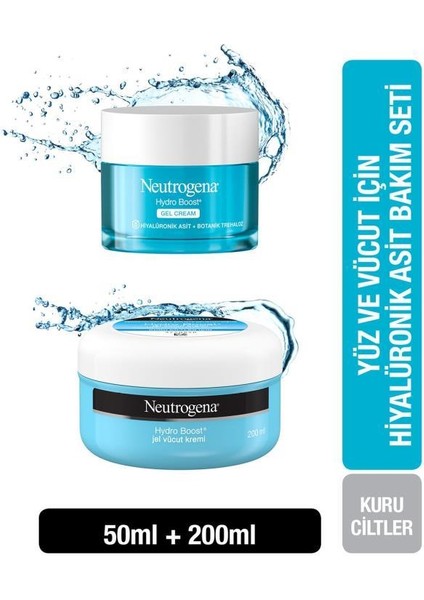 Hydro Boost Gel Cream 50 ml+Jel Vücut Kremi 200 ml