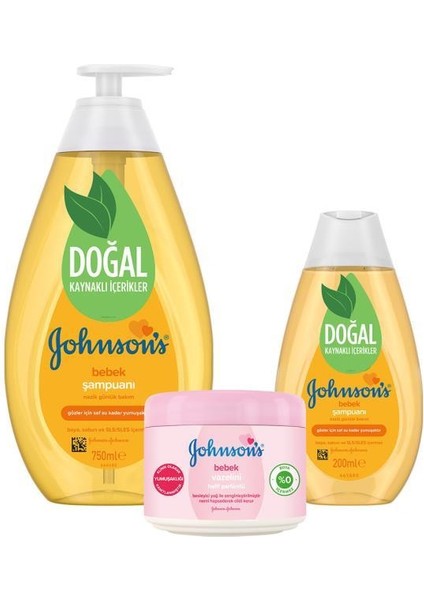 Şampuan 750+200 ml + Hafif Parfümlü Bebek Vazelini 100 ml fiyatları