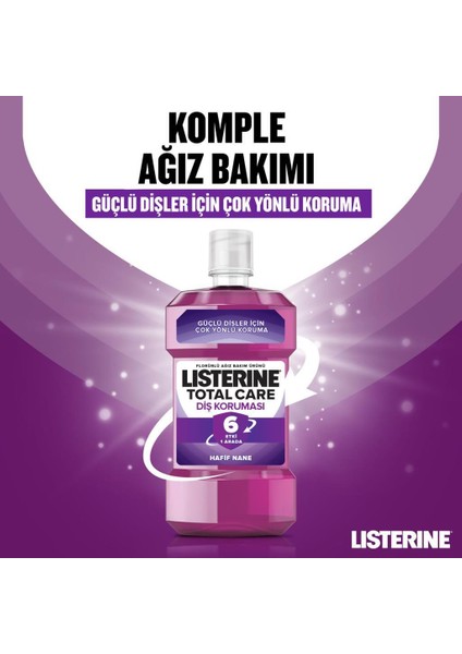Total Care Ağız Bakım Suyu 500 ml x 2