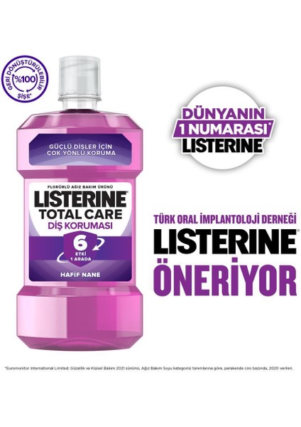 Total Care Ağız Bakım Suyu 500 ml x 2