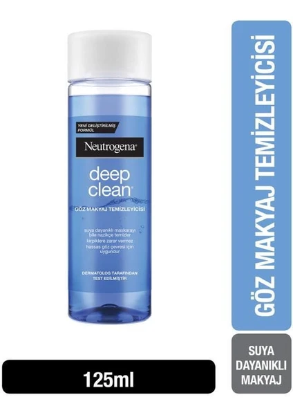 Deep Clean Göz Makyajı Temizleyicisi 125 Ml