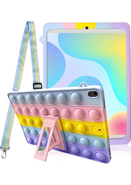 Apple iPad Pro 11 2020 2021 2022 2/3/4. Nesil ile Uyumlu Kılıf Popit Tablet Kılıfı Askılı Standlı modelleri