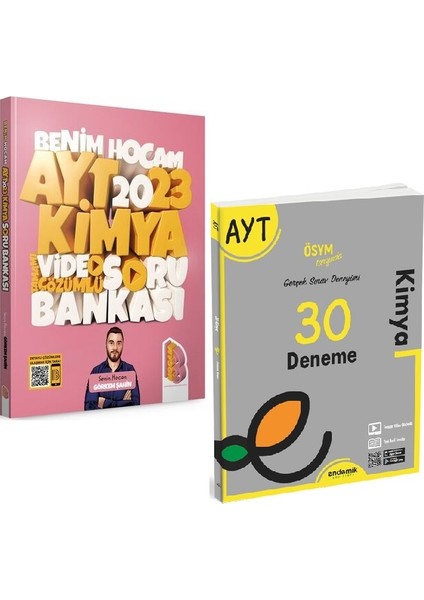 2023 AYT Soru Bankası - Endemik AYT Kimya 30 Deneme