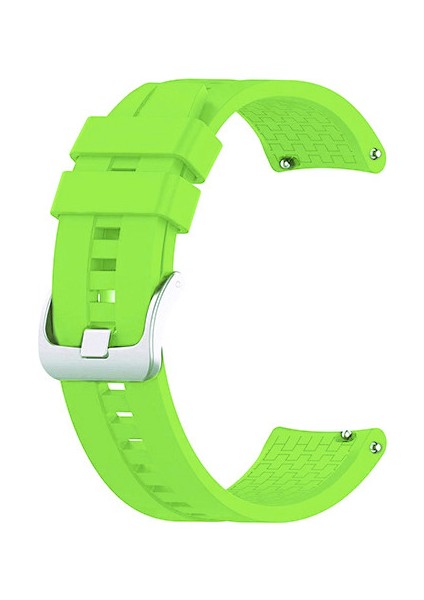 Honor Watch Gs Pro Için Silikon Kordon Kayış Yeşil