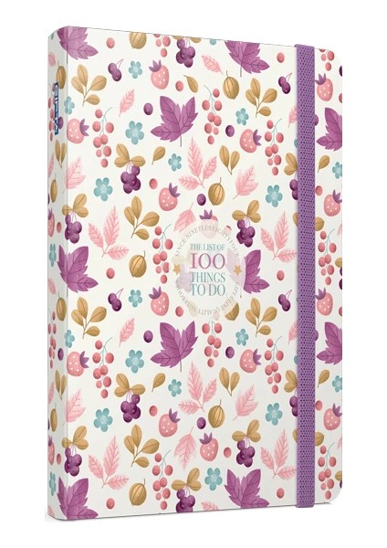 100 Things Ip Dikiş Sert Kapak 17X24 120 Yaprak Kareli Defter