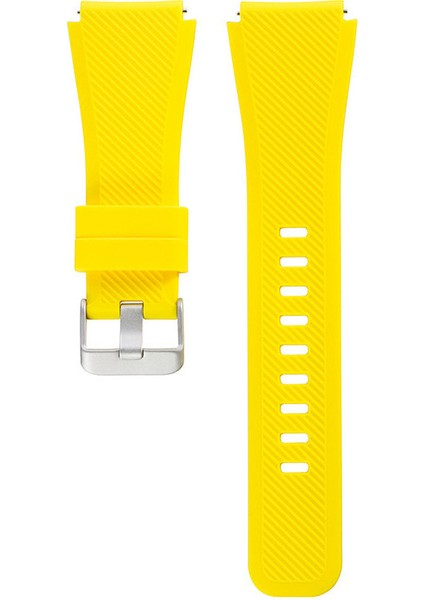 Honor Watch Gs Pro Için Silikon Kordon Kayış Sarı