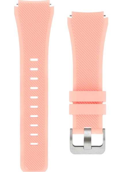 Honor Watch Gs Pro Için Silikon Kordon Kayış Somon