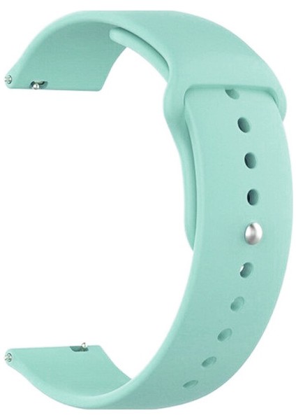 Amazfit Bip S Için Silikon Kordon Kayış Su Yeşili