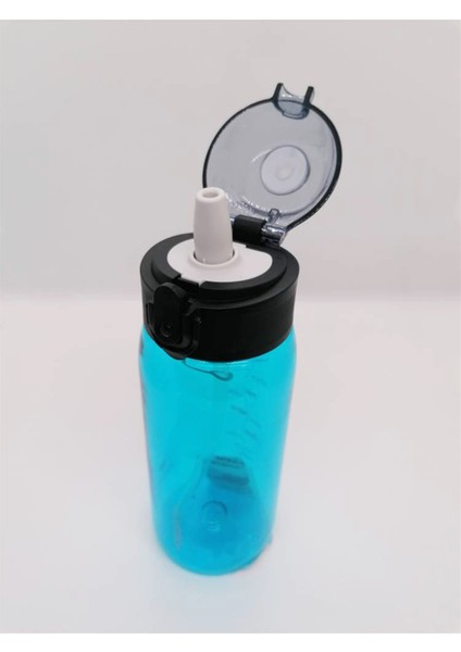 4101 Tritan Pipetli Matara 450 ml Mavi