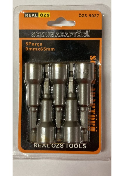 Real Özs Somun Adaptörü 9*65 mm 5'li Paket