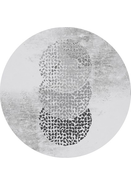 Dijital Baskı Yıkanabilir Kaymaz Taban Yuvarlak Salon Halısı RVG7314-SD392 fiyatları