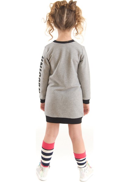 Unicorn Kız Çocuk Gri Sweat Elbise fiyatları