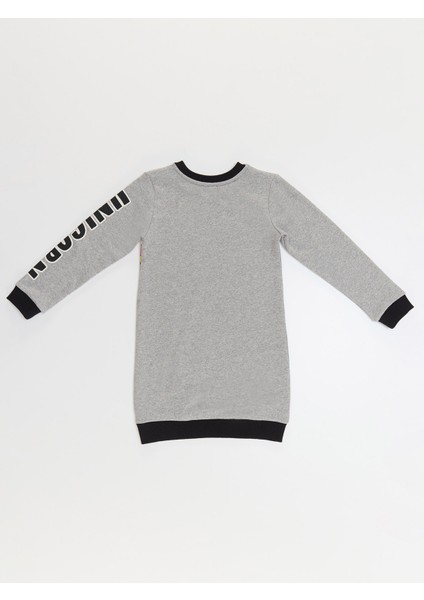 Unicorn Kız Çocuk Gri Sweat Elbise fırsatları