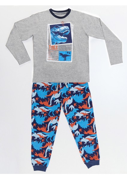 T-Rex Info Erkek Çocuk T-Shirt Pantolon Takım modelleri