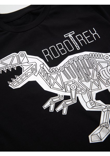 MSHB&G Robotrex Erkek Çocuk T-Shirt Pantolon Takım