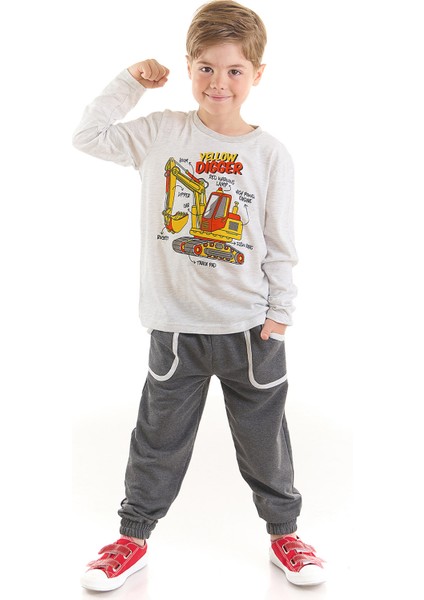 Yellow Digger Erkek Çocuk T-Shirt Pantolon Takım