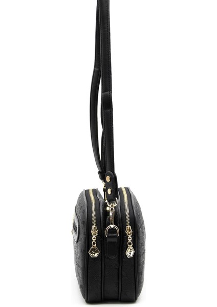 Silver Polo Kadın Çapraz Çanta Siyah - Siyah NV745 fırsatları