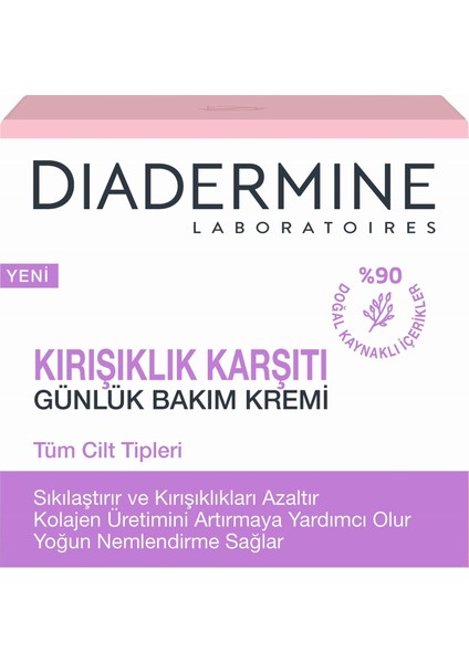 Günlük Bakım Kremi (Tüm Cilt Tipleri) 50 ml