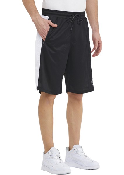 Erkek Polyester Siyah Spor Antrenman Şortu fiyatları