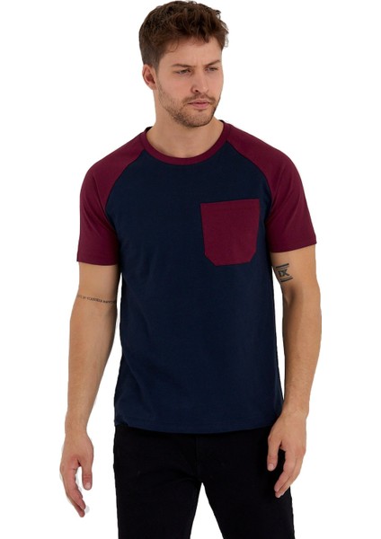 Erkek Reglan Kol Cepli Tişört