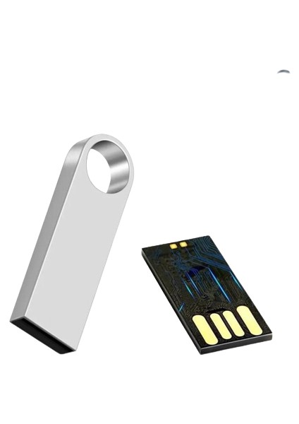 32 GB Metal USB Flash Bellek Metal Kutulu
