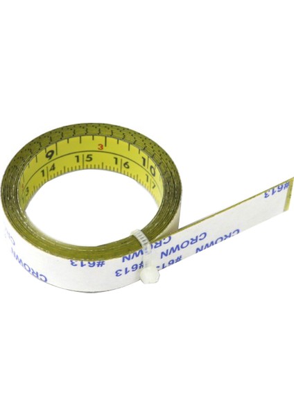 Kendi Kendine Yapışkan Ölçüm Bant Metrik Cetvel Ölçüm Araçları Soldan Sağa (0-300CM) (Yurt Dışından)