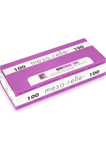 Mesorelle Mezoterapi 30G 4mm Iğne Ucu