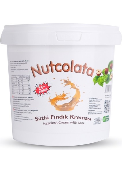 Sütlü Fındık Kreması 10 kg