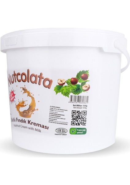 Sütlü Fındık Kreması 10 kg