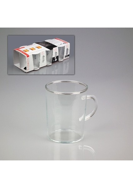 6 Adet Balsa Cam Kupa Termisil Isıya Dayanıklı Bardak 200 ml