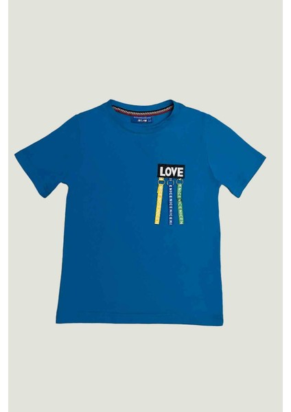 Çocuk Bisiklet Yaka T-Shirt (C22-TS01)