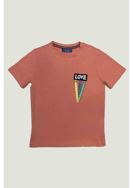 Çocuk Bisiklet Yaka T-Shirt (C22-TS01)