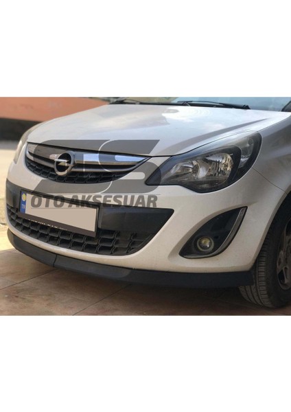 Opel Corsa D Lip Üniversal 2 Parça Astra H Tipi Esnek Tampon Eki