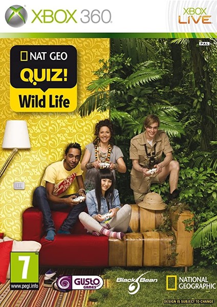 Nat Geo Quiz Wild Life Xbox 360 Oyun